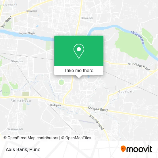 Axis Bank map