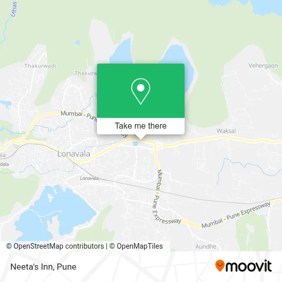 Neeta's Inn map