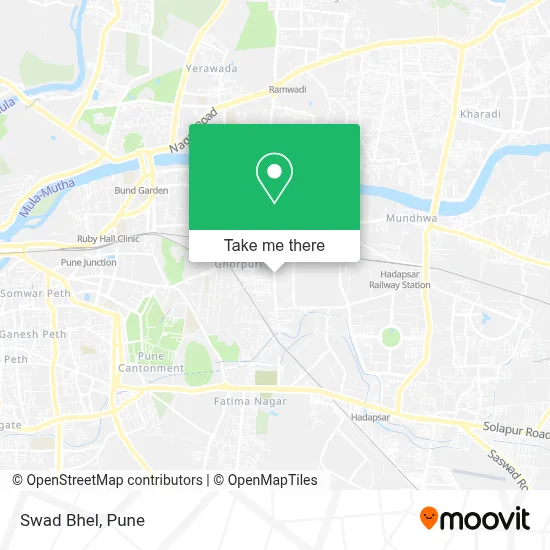 Swad Bhel map