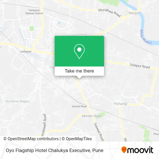 Oyo Flagship Hotel Chalukya Executive map