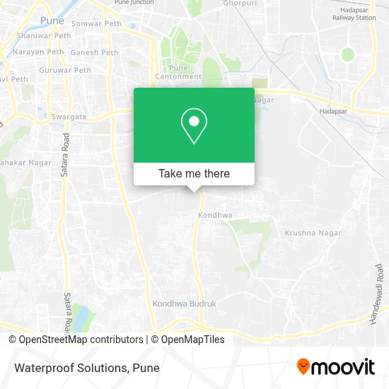 Waterproof Solutions map