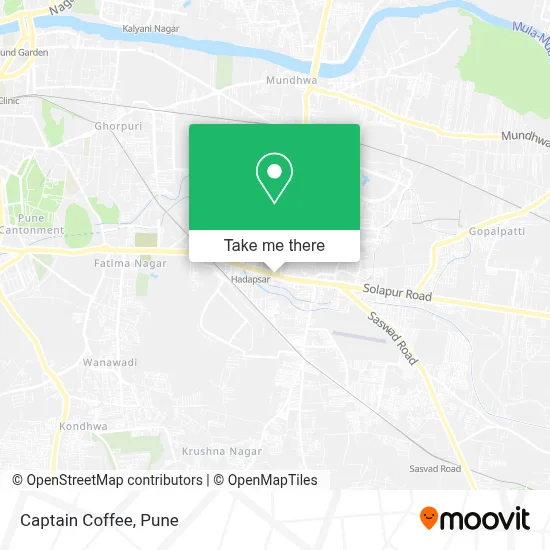 Captain Coffee map