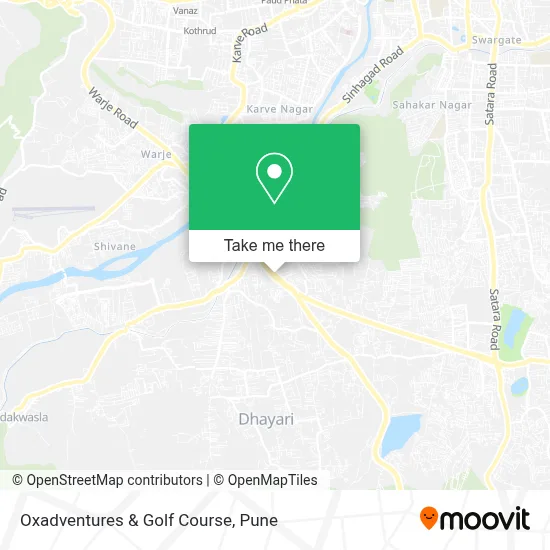 Oxadventures & Golf Course map