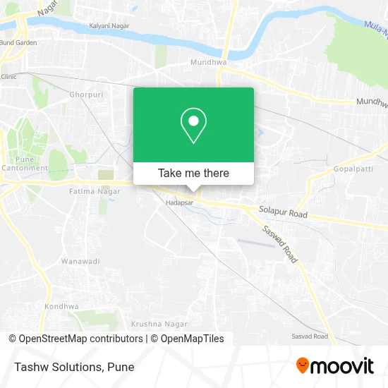 Tashw Solutions map