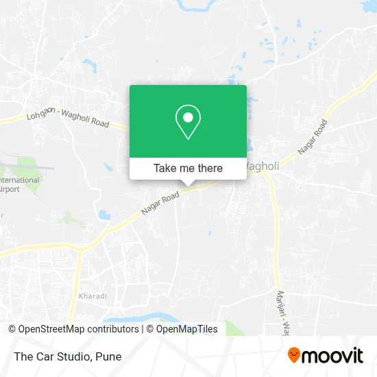 The Car Studio map