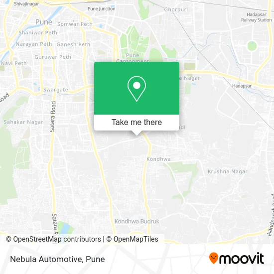 Nebula Automotive map