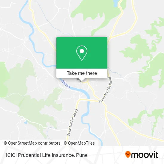 ICICI Prudential Life Insurance map