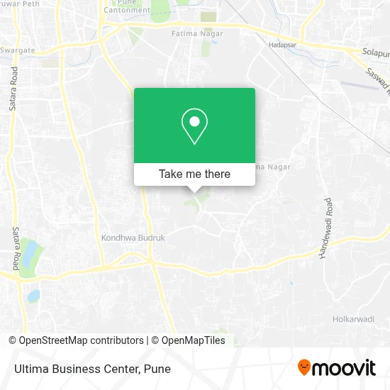 Ultima Business Center map
