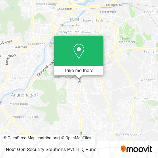 Next Gen Security Solutions Pvt LTD map