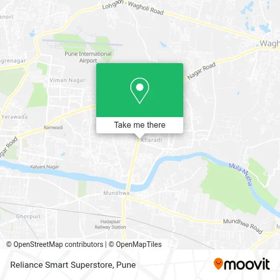 Reliance Smart Superstore map