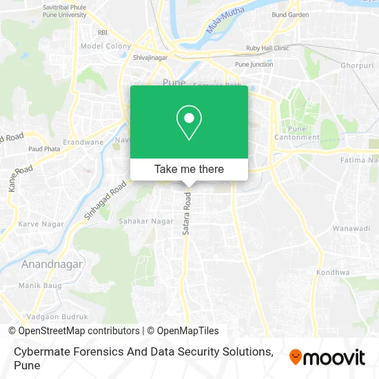 Cybermate Forensics And Data Security Solutions map