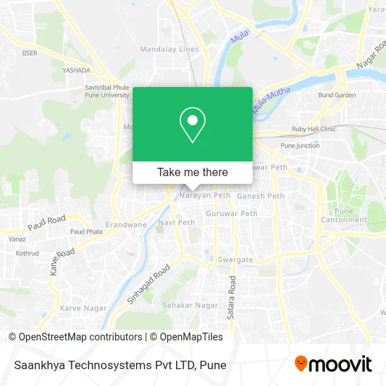 Saankhya Technosystems Pvt LTD map