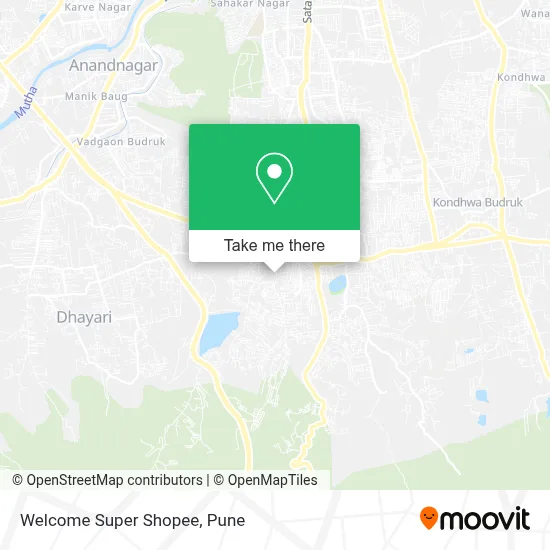 Welcome Super Shopee map