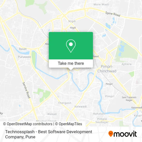 Technossplash - Best Software Development Company map