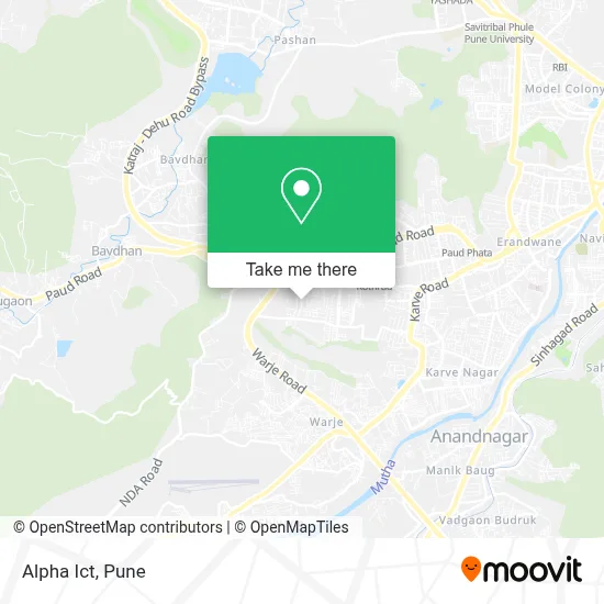 Alpha Ict map