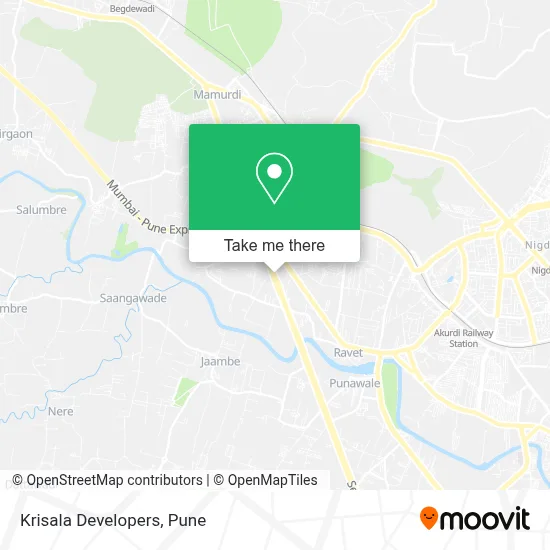 Krisala Developers map