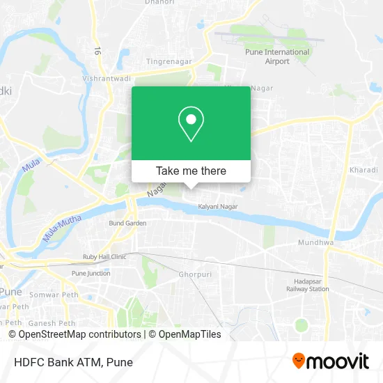 HDFC Bank Atm map
