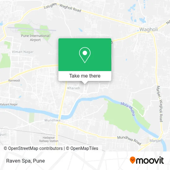 Raven Spa map