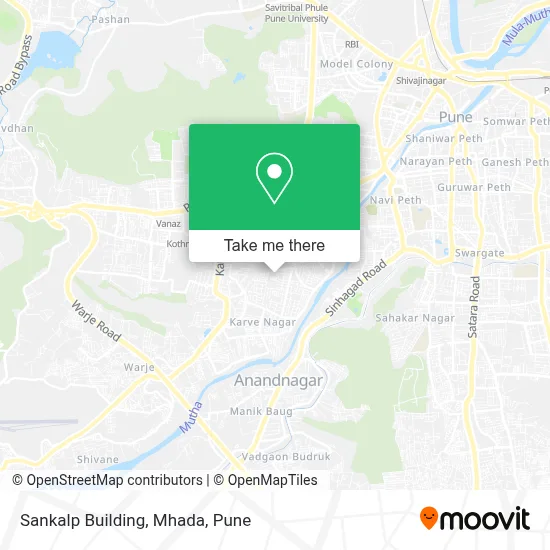 Sankalp Building, Mhada map