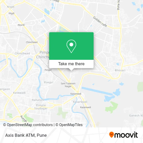 Axis Bank Atm map