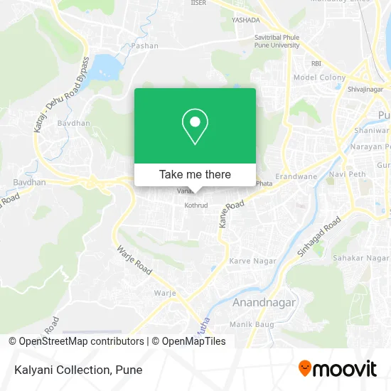 Kalyani Collection map