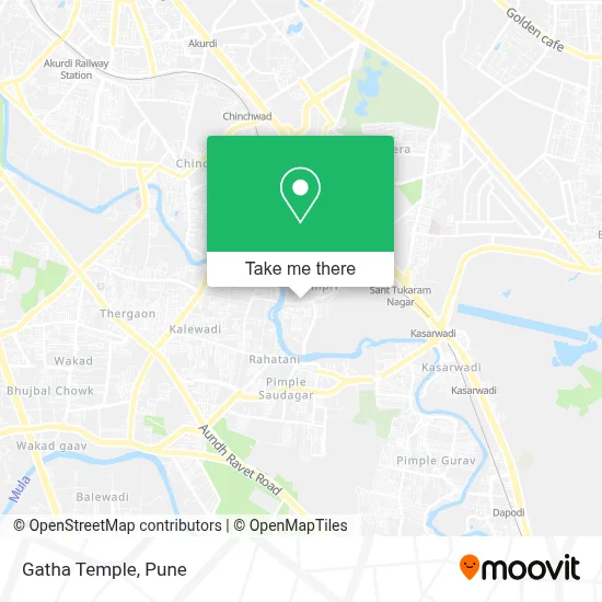 Gatha Temple map