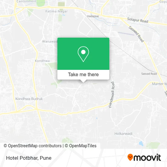 Hotel Potbhar map