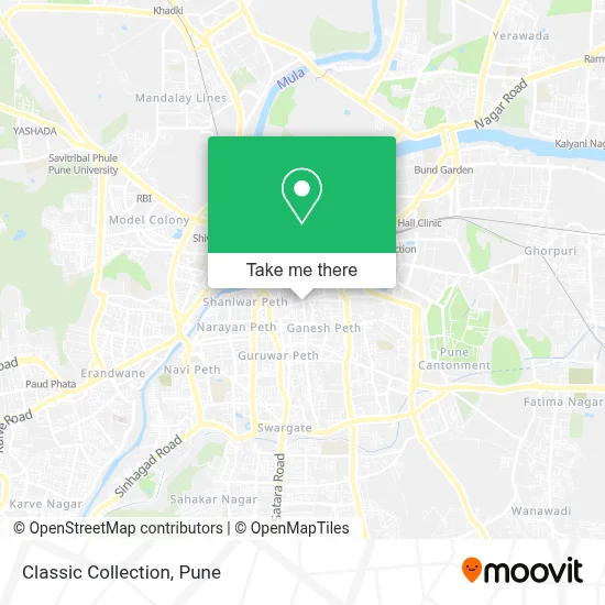 Classic Collection map