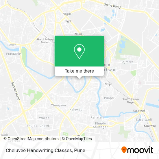 Cheluvee Handwriting Classes map