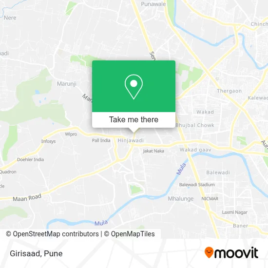 Girisaad map