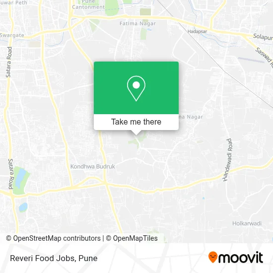 Reveri Food Jobs map