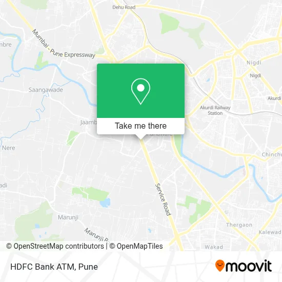 HDFC Bank Atm map
