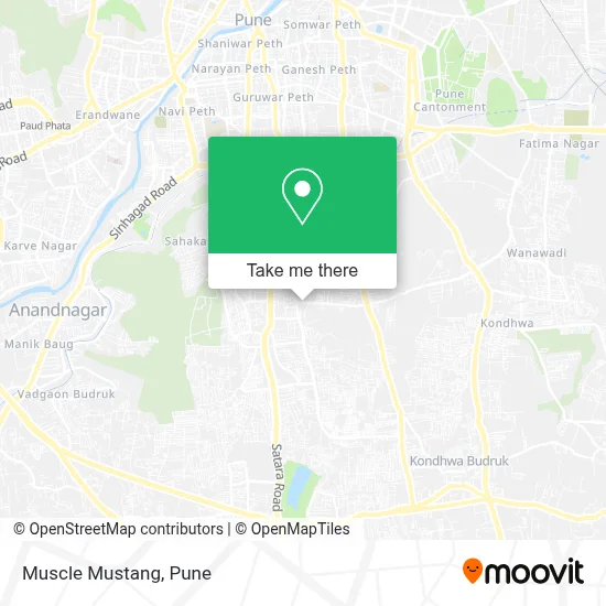 Muscle Mustang map