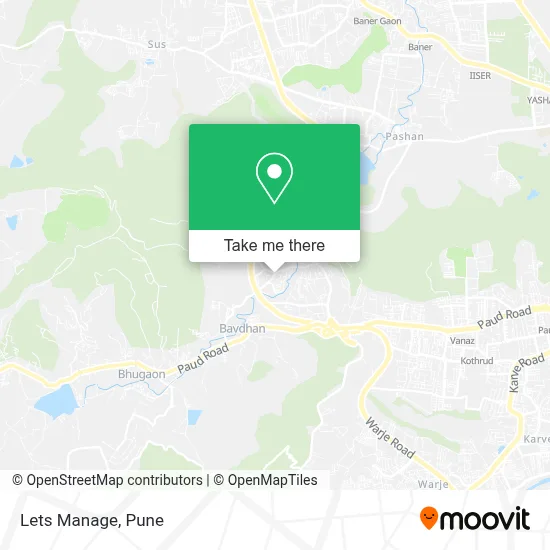 Lets Manage map