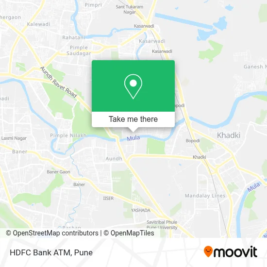 HDFC Bank Atm map