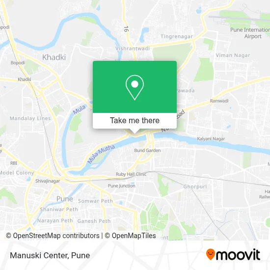 Manuski Center map