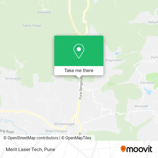 Merit Laser Tech map