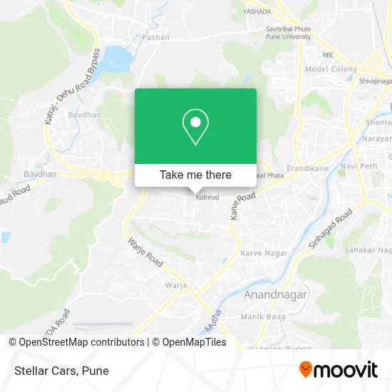 Stellar Cars map
