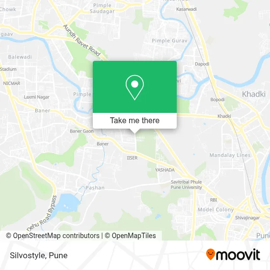 Silvostyle map
