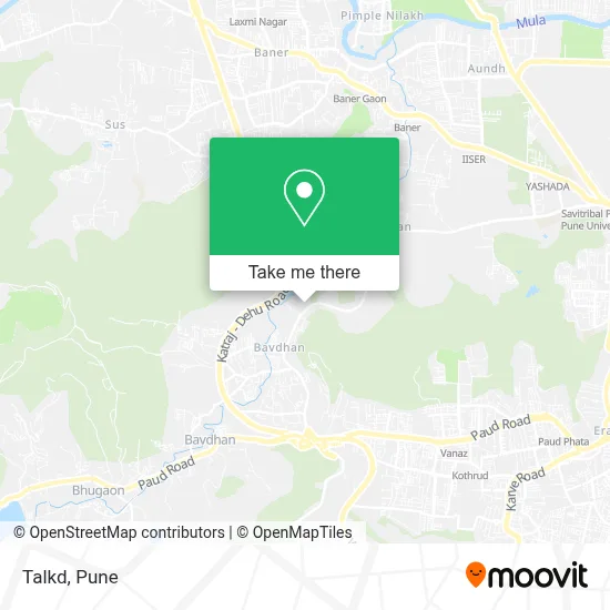 Talkd map