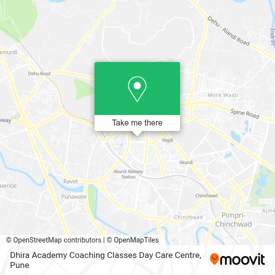 Dhira Academy Coaching Classes Day Care Centre map