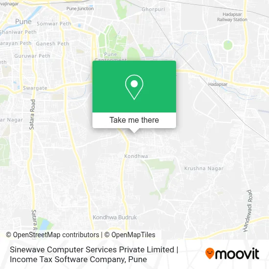 Sinewave Computer Services Private Limited | Income Tax Software Company map