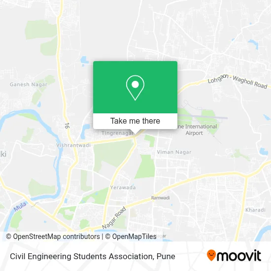 Civil Engineering Students Association map