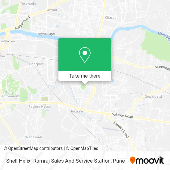 Shell Helix -Ramraj Sales And Service Station map