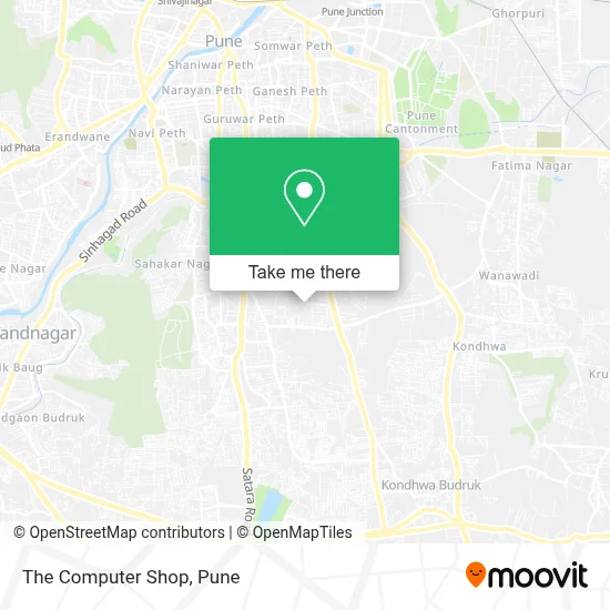 The Computer Shop map