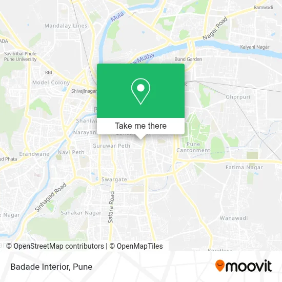 Badade Interior map