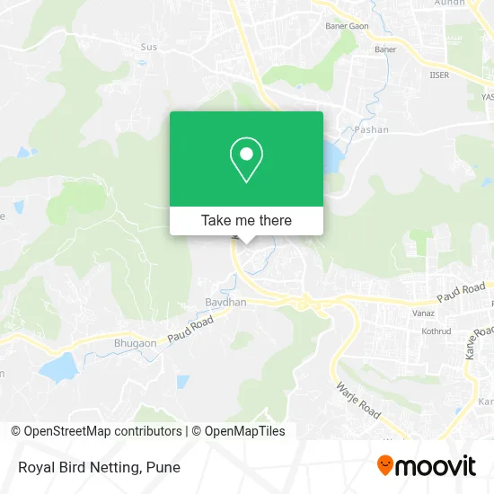 Royal Bird Netting map
