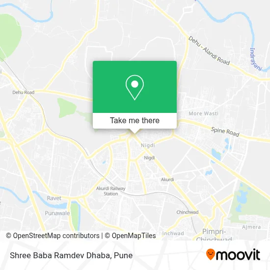Shree Baba Ramdev Dhaba map