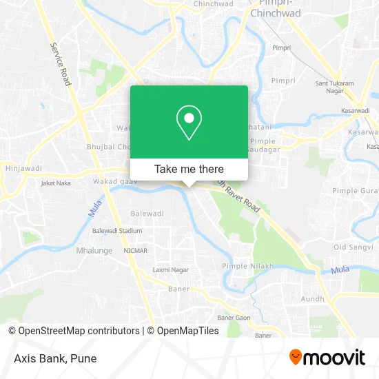 Axis Bank map