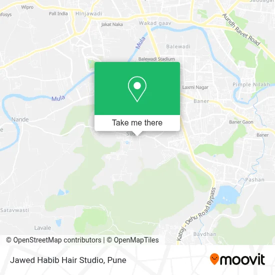 Jawed Habib Hair Studio map